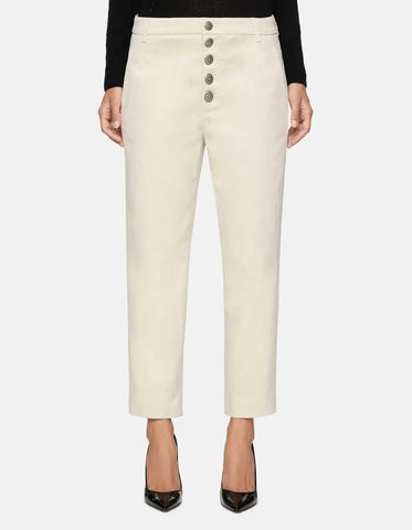 DONDUP - Dondup - Pantaloni Nima Loose In Gabardina Mano Calda