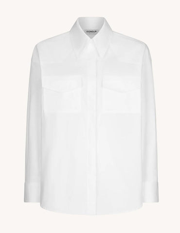 Dondup Camicia over in popeline