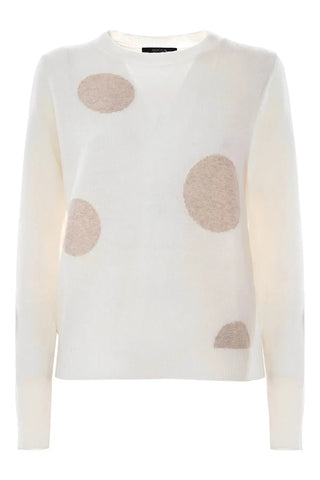 Maglia a maniche lunghe con fantasia geometrica LUCILLA