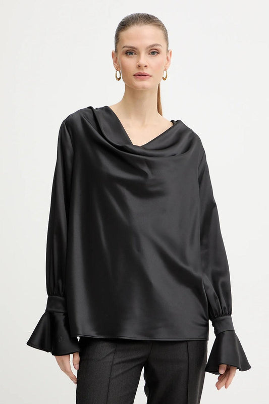 FILIPA BLUSA CREPE SATIN