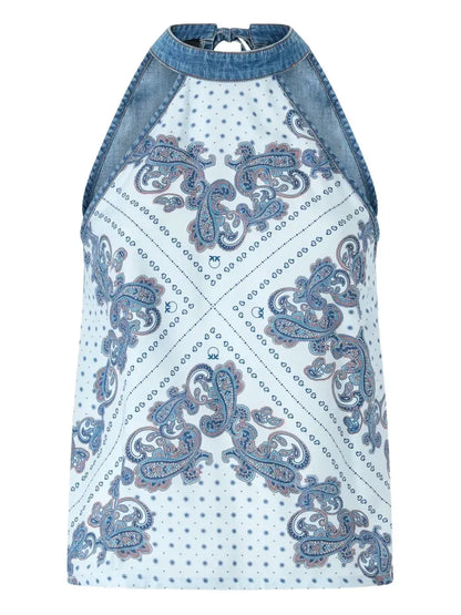 ZINGARELLA TOP LIGHT DENIM