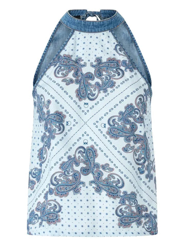 ZINGARELLA TOP LIGHT DENIM