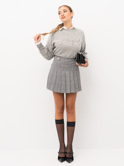 MAGLIA BASICA MISTO CACHEMIRE [AI25]