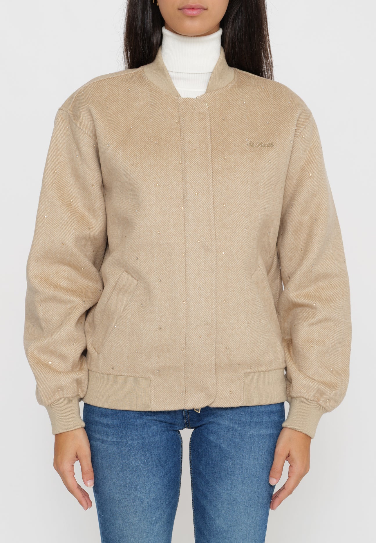 ADRIEN DOUBLE BOMBER JACKET