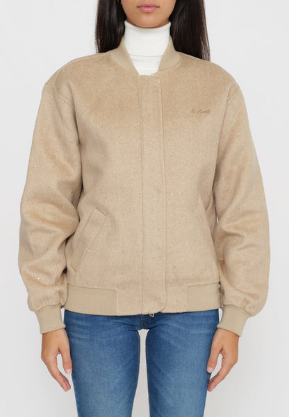 ADRIEN DOUBLE BOMBER JACKET