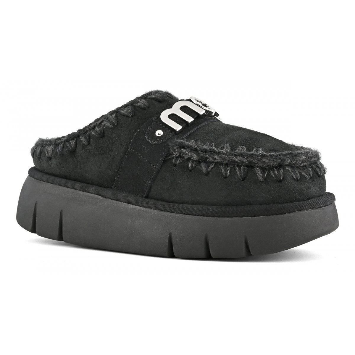BOUNCE CLOG METAL LOGO