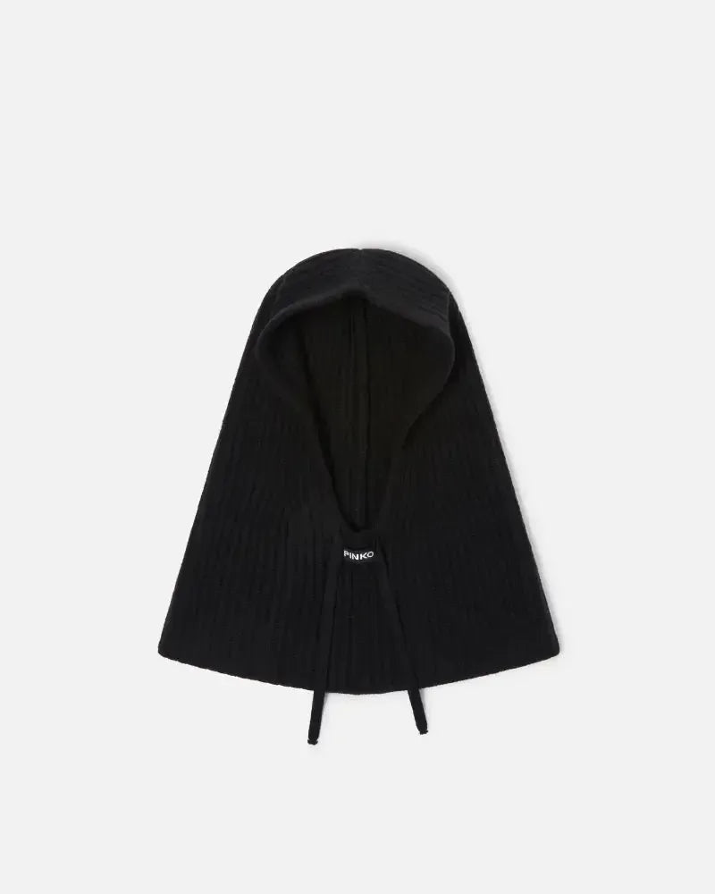 Balaclava In Misto Cachemire A Costine