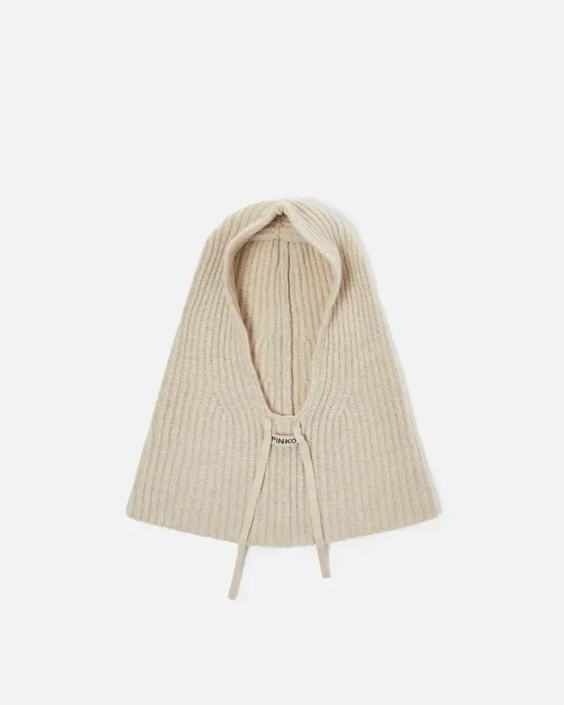 Balaclava In Misto Cachemire A Costine