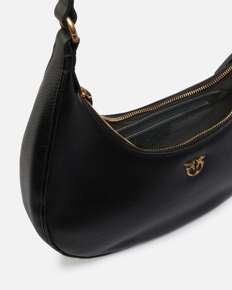 Borsa Grande A Spalla In Pelle Bottalata Con Catena