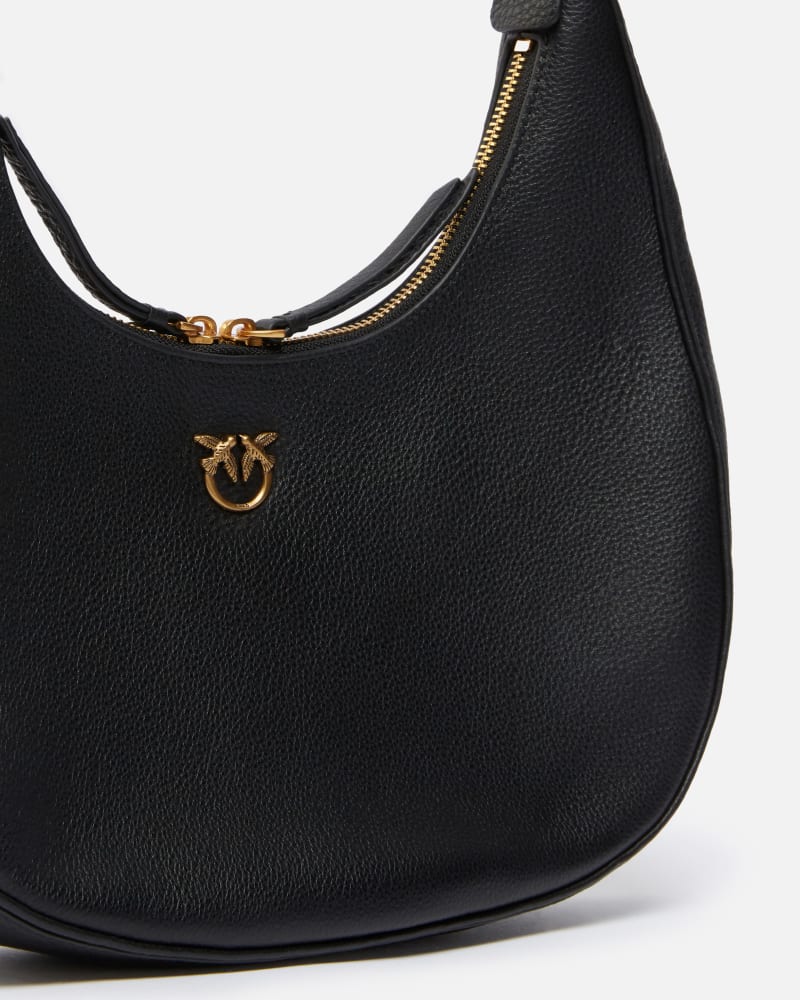 Borsa Grande A Spalla In Pelle Bottalata Con Catena