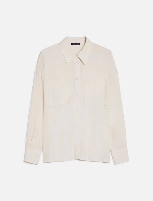 Camicia in crêpe de Chine