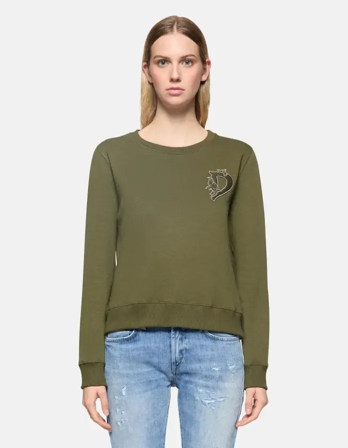 DONDUP - Dondup - Felpa Regular Girocollo