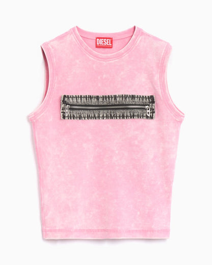 Diesel Canotta effetto denim T-Arted