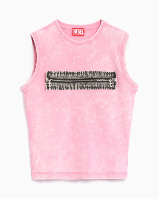Diesel Canotta effetto denim T-Arted