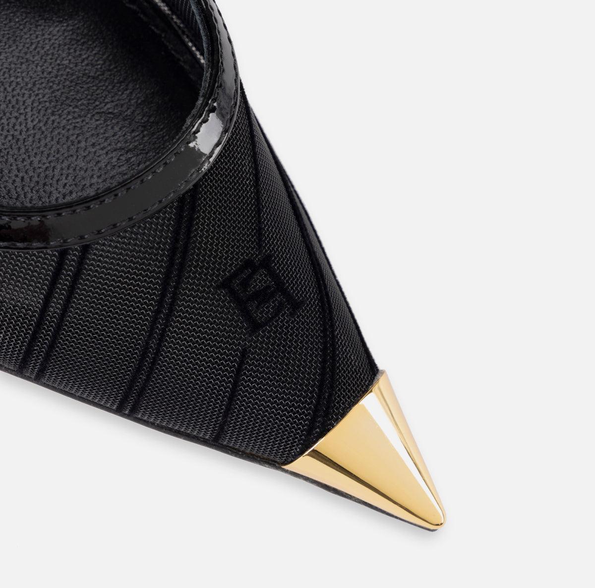 Elisabetta Franchi - Décolleté In Rete Con Logo In Flock