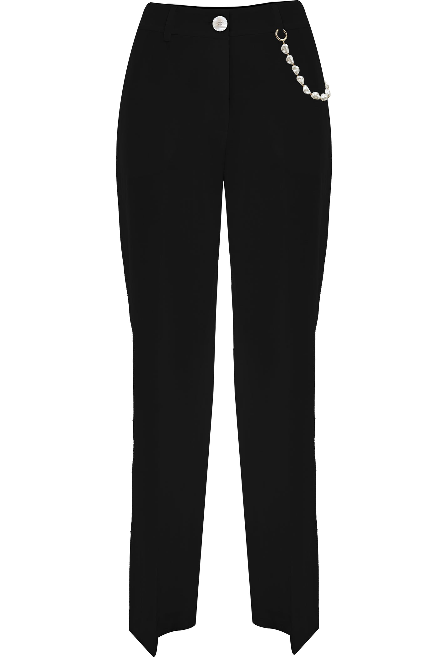 Kocca Pantalone con dettaglio perle DELMARE
