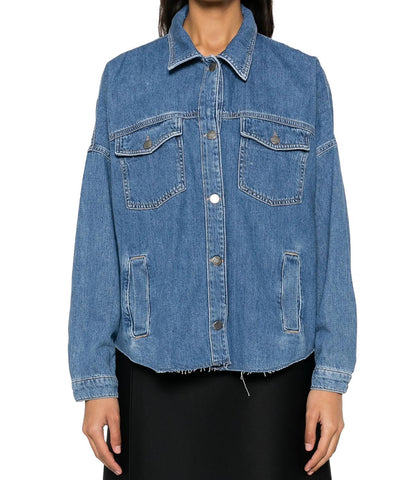 Liu Jo Giacca Denim Blue Donna