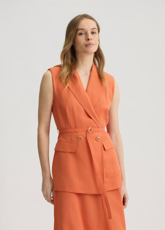 Liu Jo Gilet in misto lino
