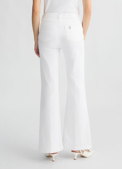 Liu Jo Pantaloni flare con bottoni
