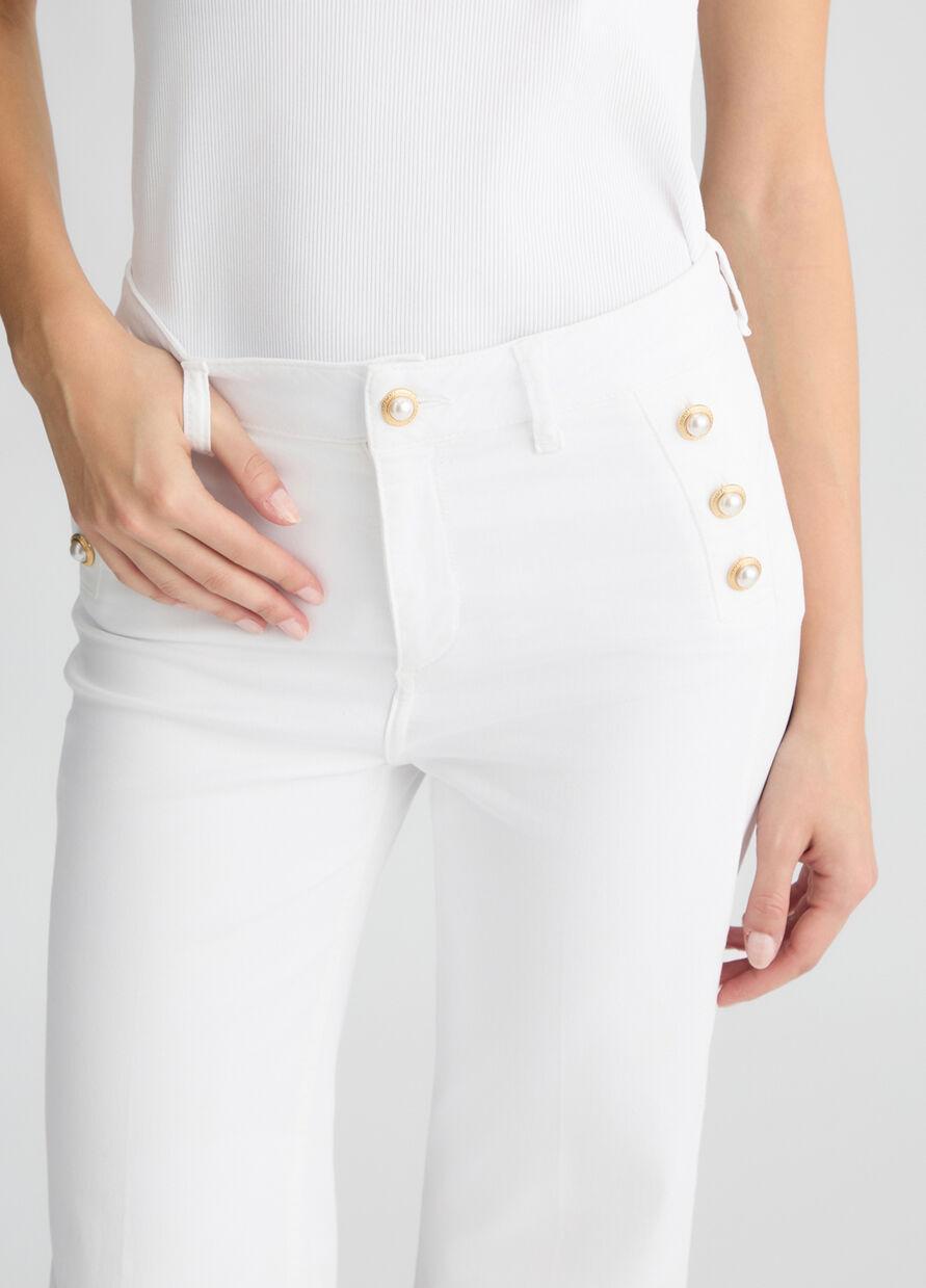 Liu Jo Pantaloni flare con bottoni