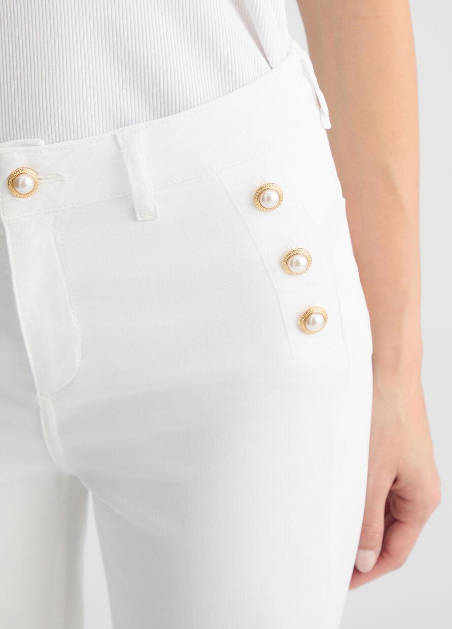 Liu Jo Pantaloni flare con bottoni
