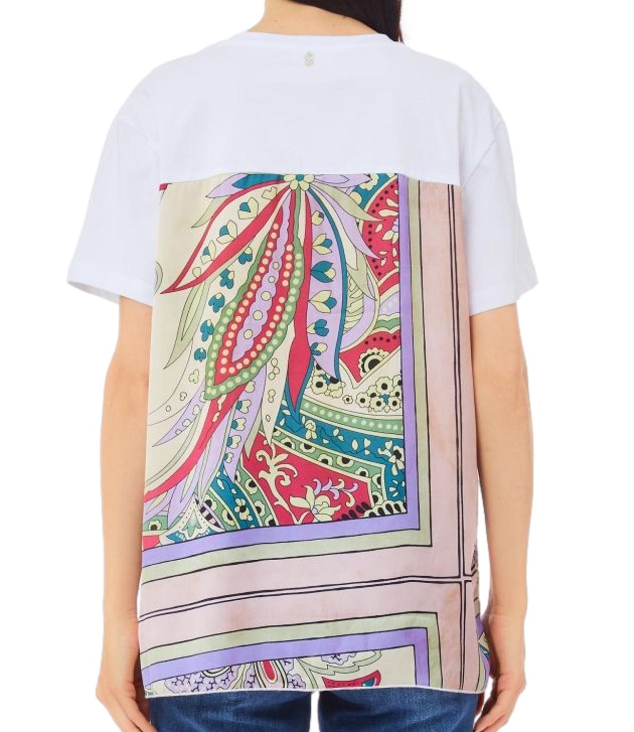 Liu Jo T-Shirt Bianca/Spring foulard Donna