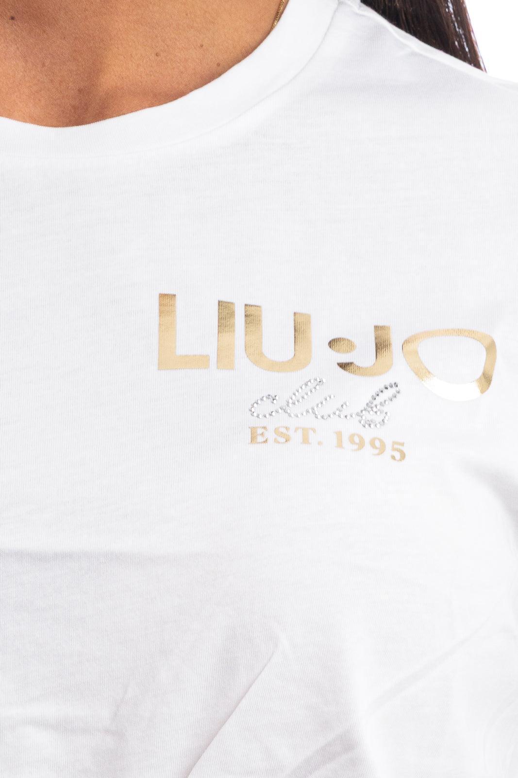 Liu Jo T-Shirt donna con dettaglio frontale