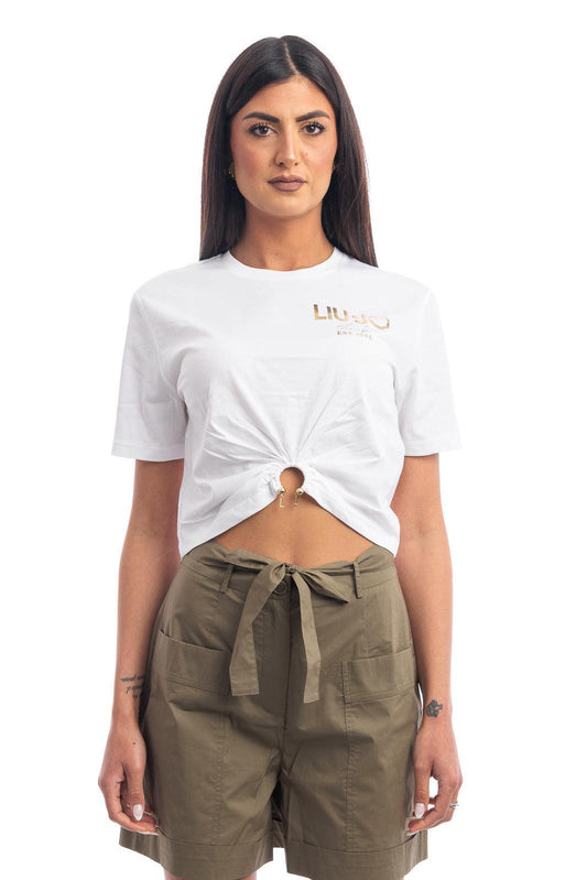 Liu Jo T-Shirt donna con dettaglio frontale