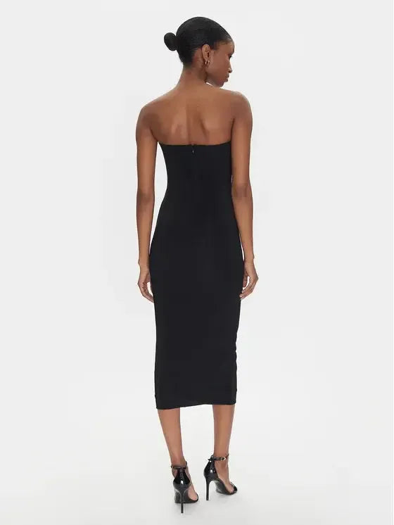 PINKO Abito da cocktail Rosso Regular Fit