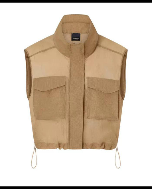 PINKO Gilet Donna in Nylon