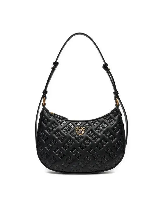 PINKO HALF MOON MINI Borsa a spalla, in pelle