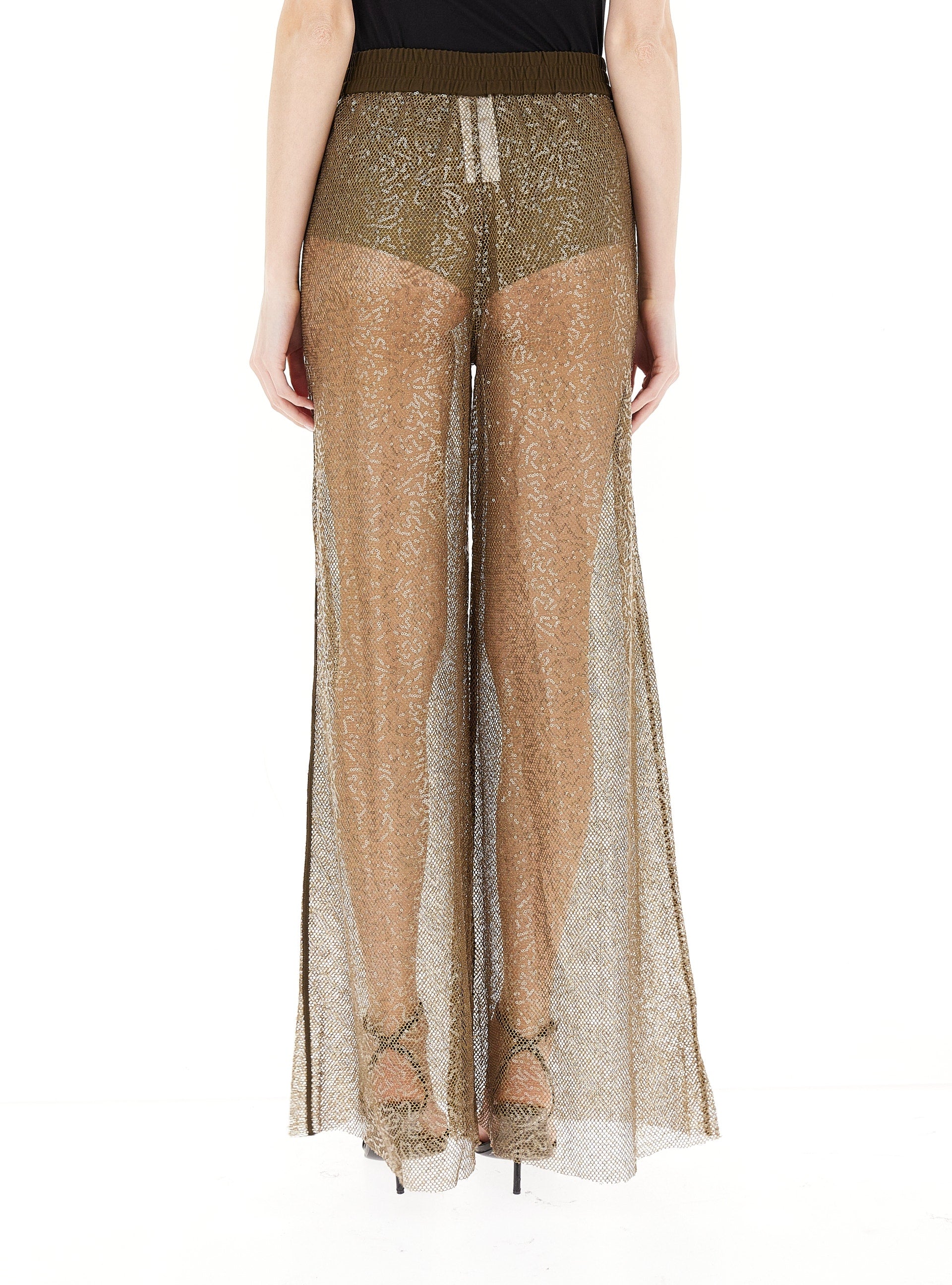 PINKO Pantalone con paillettes