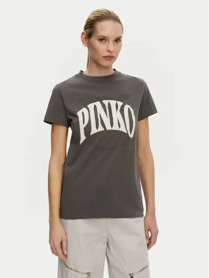 PINKO T-shirt Start Beige Regular Fit