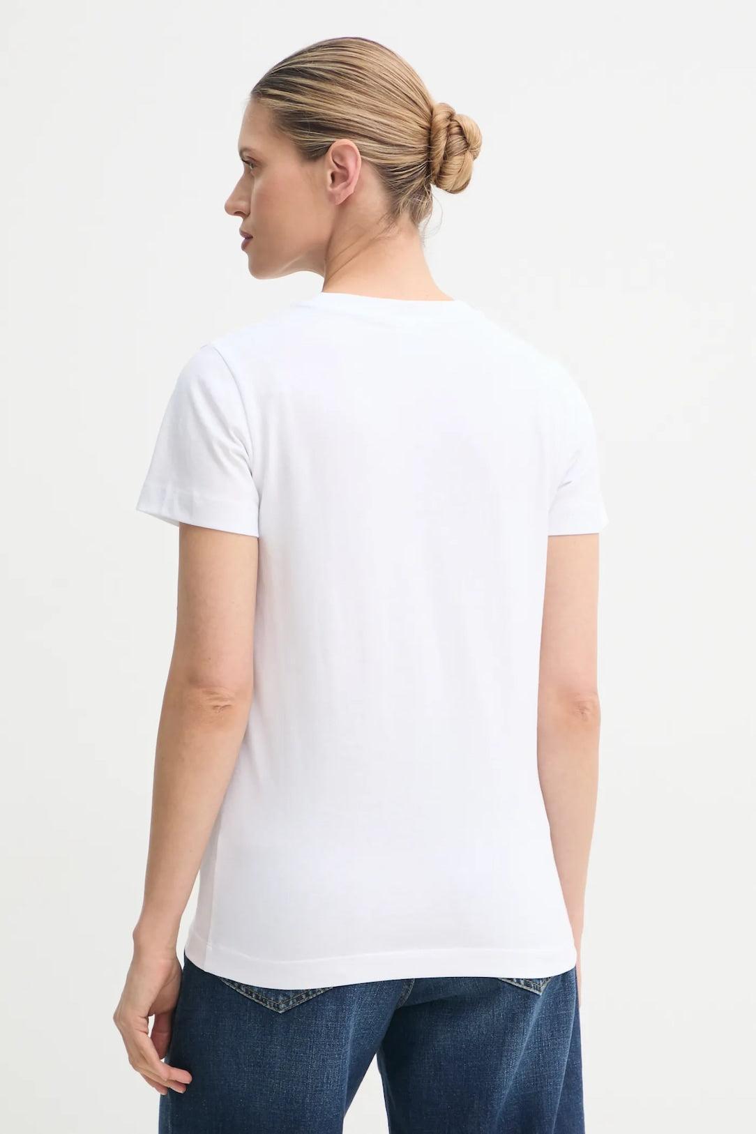 PINKO T-shirt Start Bianco Regular Fit