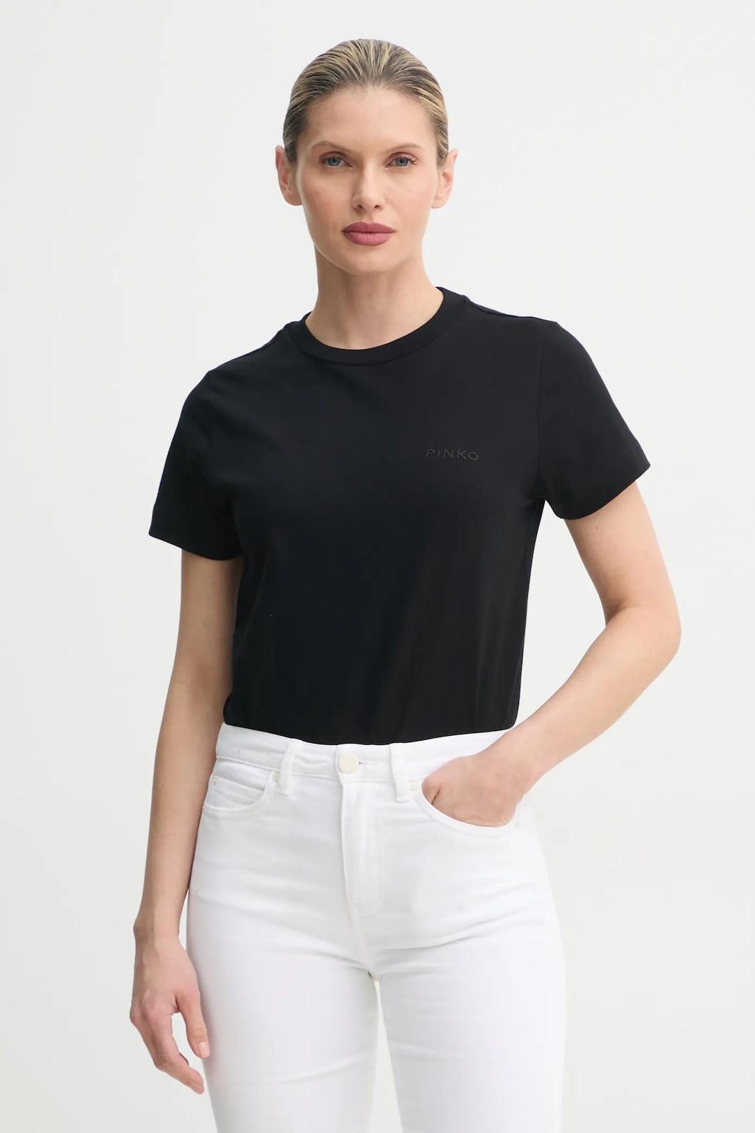 PINKO T-shirt Start Bianco Regular Fit