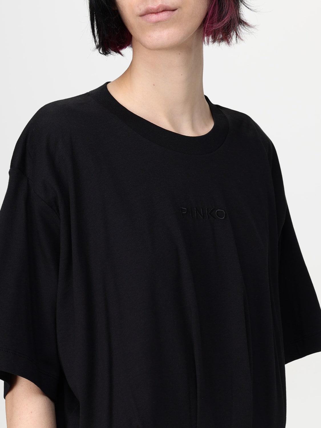 PINKO T-shirt crop in cotone Pinko