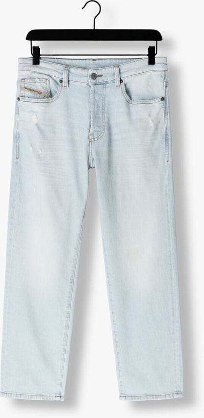 Pantaloni Donna Diesel straight leg jeans 1988 d-ark bleu clair