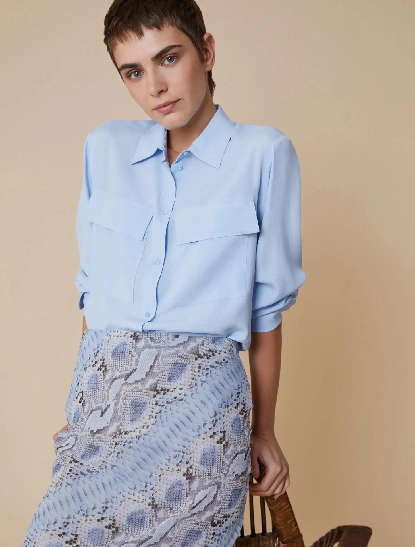 Pennyblack Camicia in crêpe de Chine
