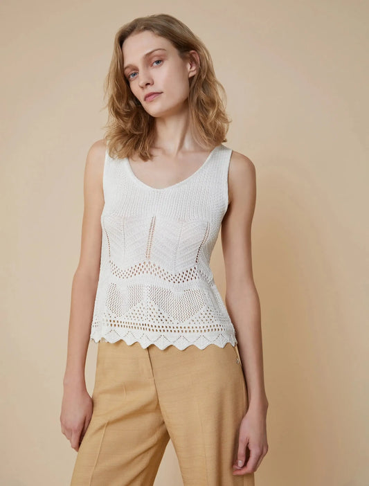 Pennyblack Top in maglia traforata