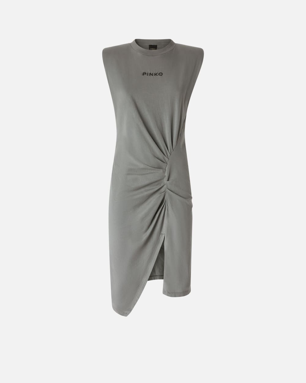 Pinko Abito midi in maglia con spalle imbottite