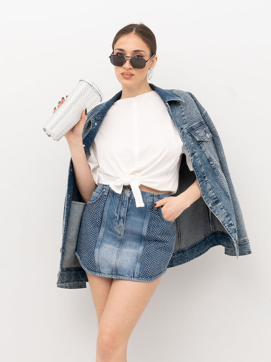 Pinko gonna in Jeans