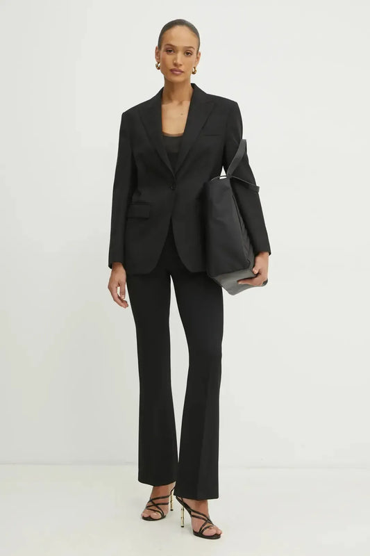 Pinko pantaloni donna colore nero