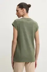 Pinko t-shirt in cotone donna colore verde