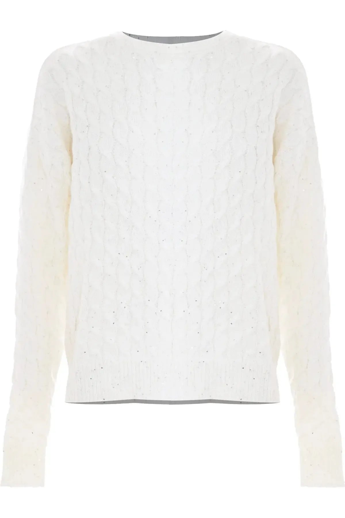 Pullover girocollo a intrecci - Maglia SPLENDIDA