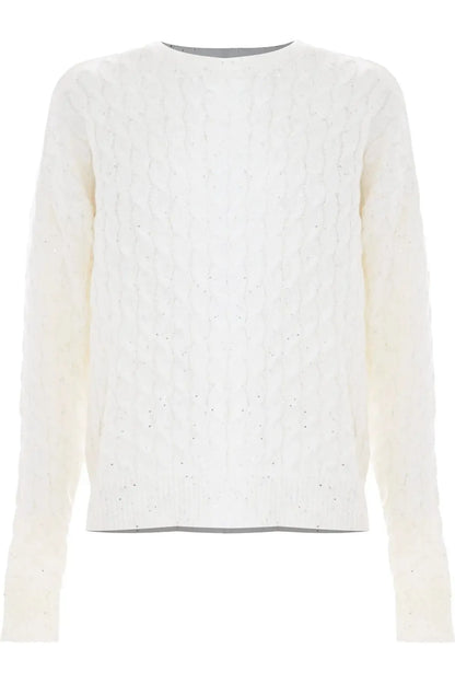 Pullover girocollo a intrecci - Maglia SPLENDIDA