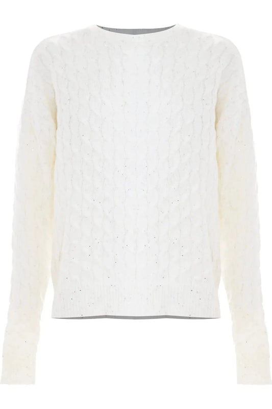 Pullover girocollo a intrecci - Maglia SPLENDIDA