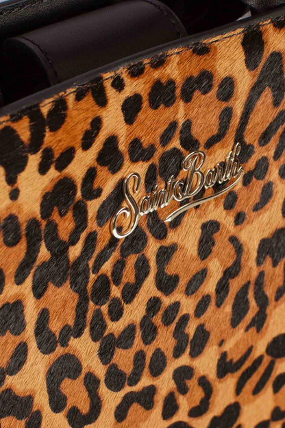 SHOP BAG MINI-LEO BRUSHED LEATHER 18