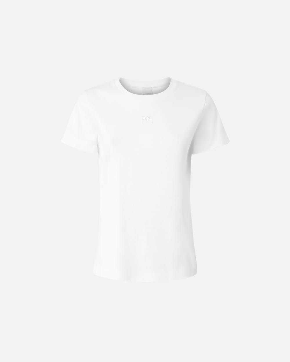 T-shirt maniche corte logo ricamato